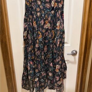 NATURAL LIFE Floral High-Low Skirt